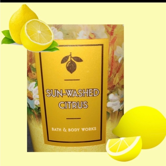 Bath and Bodyworks Sun Washed Citrus 🍊 🍋 Gift Set Combo - Picture 4 of 4